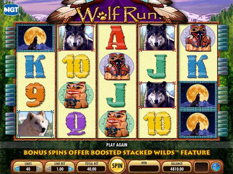 Play wolf run slots free