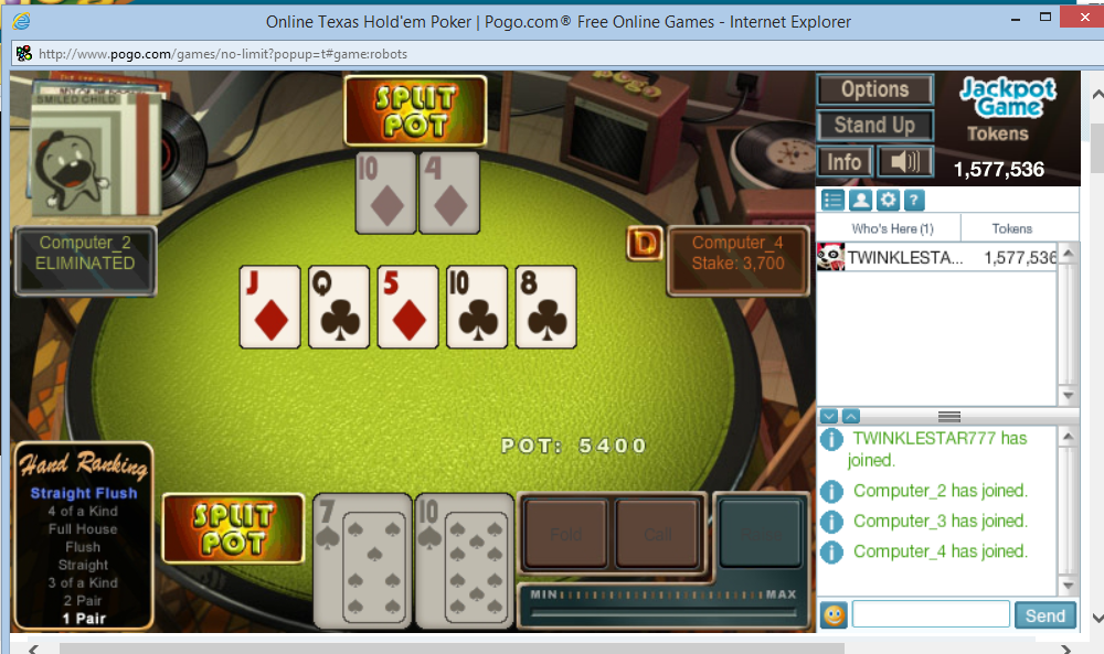 Poker Three Of A Kind Split Pot